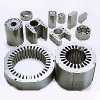 Motor Core Laminations, Skewed And Interlocked In The Die