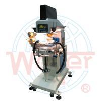 Large One Color Sealed Ink-cup Pad Printer with warm air and clean pad device