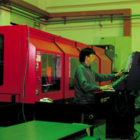 Laser cutting work