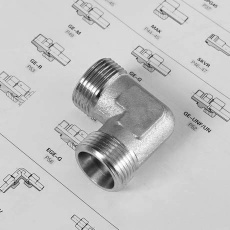 Hydraulic fittings, tube fittings, elbow fittings