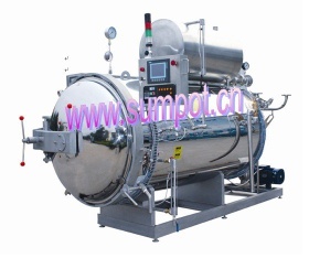 water spray retort