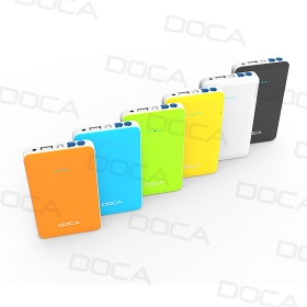 New design DOCA D569 8000mah Jump Starter / power bank for car/mobile phones