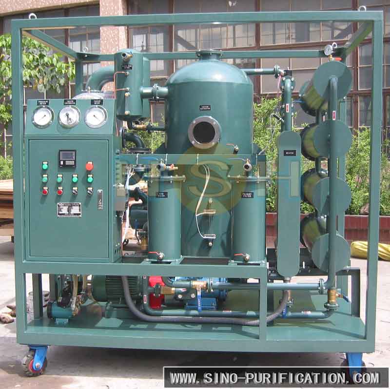 DOUBLE-STAGE VACUUM INSULATION OIL REGENERATION PURIFIER