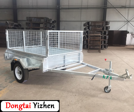6x4 Galvanized Box Trailer