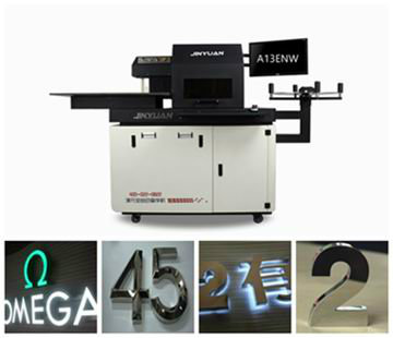 logo bending machine for advertising