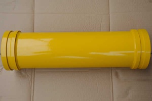 hardened concrete pump pipe - hardened concrete