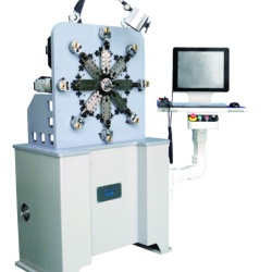 1025 10 Axes CNC Camless Spring Former Machine for Wire Shapes Processing