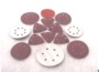 Abrasive film backing disc
