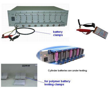 Mobile phone battery tester_8 channel