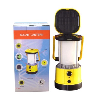 Solar LED hand lamp