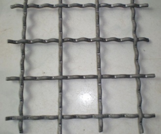 Crimped wire mesh