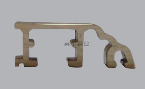 Durable stable extruded Brass door and window profiles
