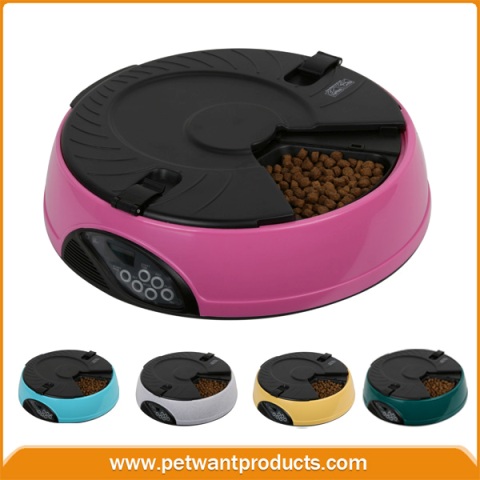 6 meal lcd pet feeder
