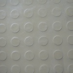round botton rubber mat