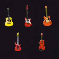 guitar magnetic flashing pins