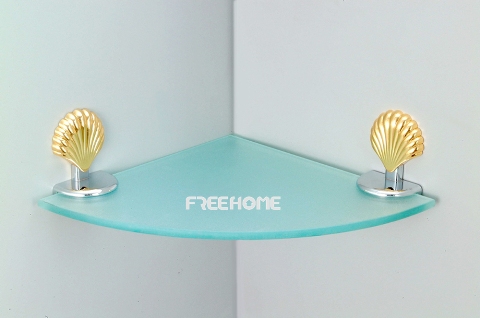 Seashell Triangle Flat Shelf